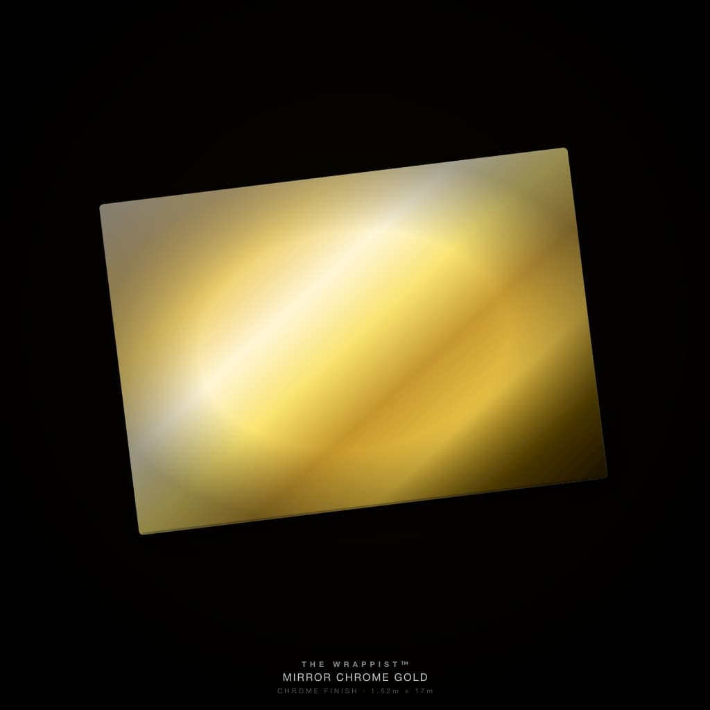 Mirror Chrome Gold