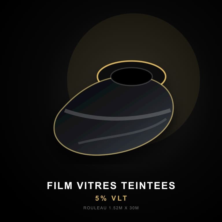 Film Vitres Teintées 5% VLT